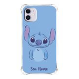 Capinha Compatível iPhone Samsung Moto Xiaomi Nome Stitch 09