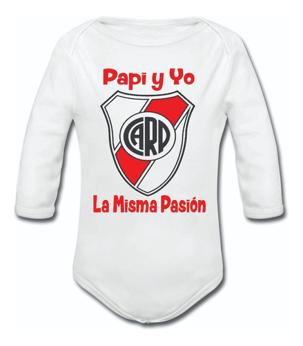 Body Bebe Personalizado Fútbol - River Plate