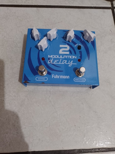 Pedal Fuhrmann Modulation Delay 2 Para Guitarra Violão 