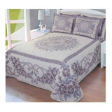 Colcha Zaira Beige Linea Alteza King Size