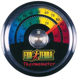 Exo Terra Thermometer For Reptile Terrarium, Celsius And Fah