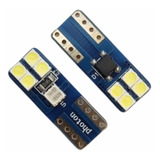 Led T10 W5w Posición 8 Smd Canbus Potentes 9volts A 30 Volts