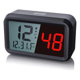 Reloj Despertador Digital Que Funciona Con Pilas Con Led/lcd