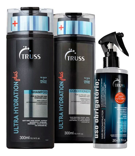 Kit Shampoo E Condicionador 300ml E Uso Obrigatório Truss