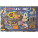 Vídeo Game Mega Drive 3 Sega 1995 Os 20 Mais Na Caixa 