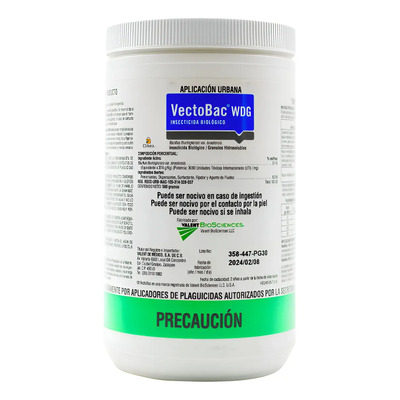 Vectobac Wdg 500 G Insecticida Orgánico Larvas De Mosquito | Envío gratis