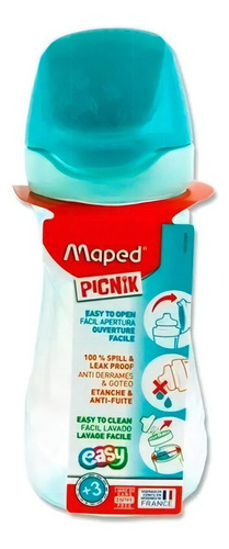 Botella Maped Picnik Origins 430ml Color Turquesa