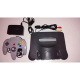 Nintendo 64 + Controle + Fonte + Av + Jogo Brinde