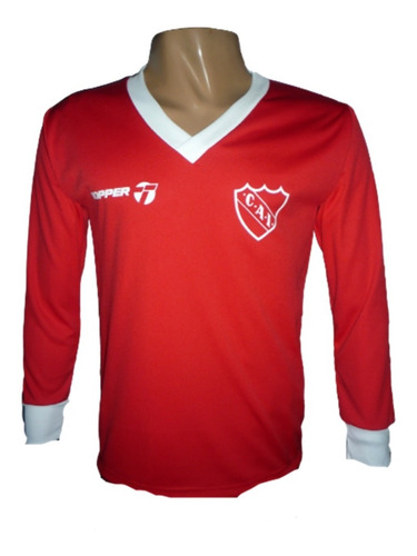 Camiseta Independiente Retro 1984 Campeon Mundial # 9 Percu