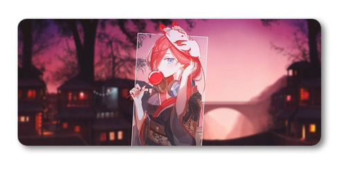 Mousepad Xxl 80x30cm Cod.166 Chica Anime Nakano Miku