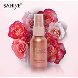 Fijador De Maquillaje Agua De Rosas Saniye Original 