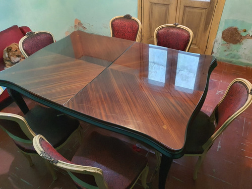 Juego De Comedor Luis Xv