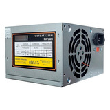 Fonte De Alimentação 230w Atx Bivolt 110/220v Para Pc Cor Prateado 110v/220v