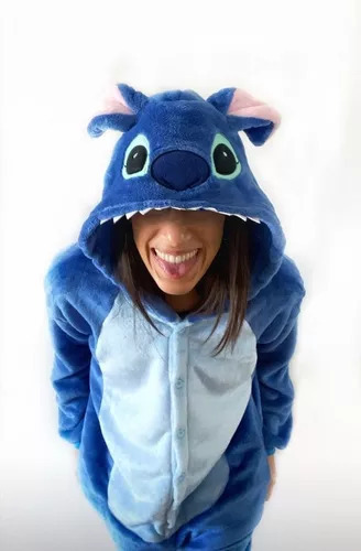 Pijama Stitch Unisex Adultos Grande Mundo Moda 