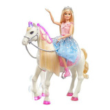 Boneca Barbie Aventura Princesa E Cavalo Morning Star Mattel