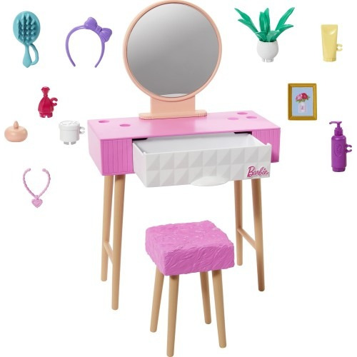 Barbie Muebles Y Accesorios Set Juego De Dormitorio