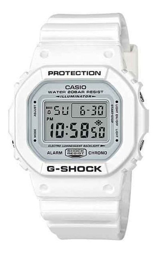 Relógio Masculino Casio G-shock Branco Dw-5600mw-7dr