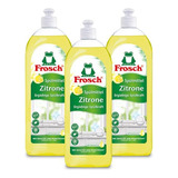 Frosch Lavaloza Liquido Limon 3 X 750 Cc