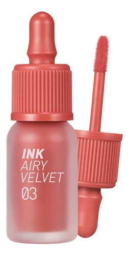 Peripera Ink Airy Velvet 03 Cartoon Coral Cosmetica Coreana