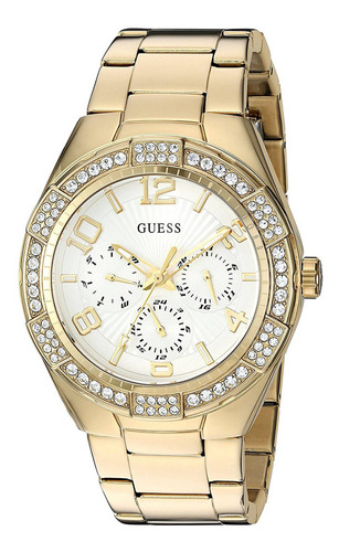 Reloj Guess Para Mujer U0729l2 Color Dorado