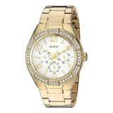 Reloj Guess Para Mujer U0729l2 Color Dorado