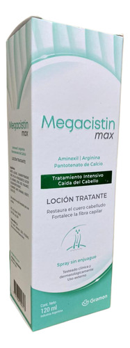 Megacistin Max Loción Tratante Anticaida Fortalecedora 120ml