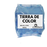 Tierra De Color Azul De Primera Bolsa 1/2 Kg