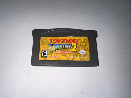 Donkey King Country 2 Not For Resale Gameboy Advance