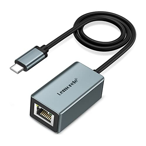 Adaptador Usb C A Ethernet, Lemorele Tipo C (thunderbolt 3)