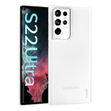 Funda Para Samsung Galaxy S22 Ultra Delgada Color Blanco