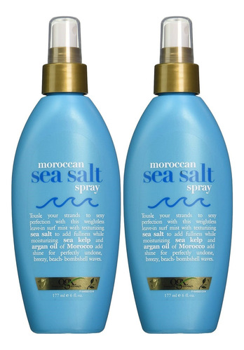 Ogx Aceite De Argán De Marruecos Sea Spray 6 Onzas (6.0 Fl.