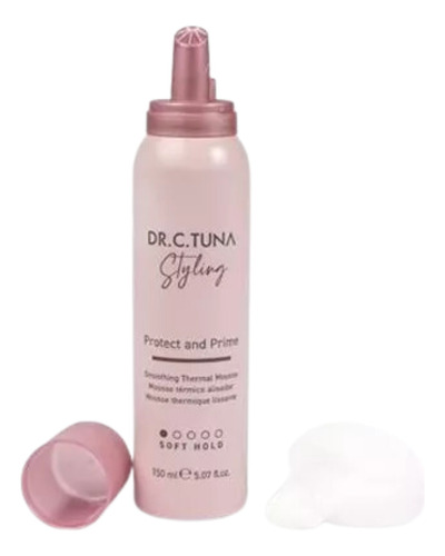 Mousse Protector Térmico Styling Hair Dr C Tuna Farmasi 