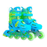 Rollers Para Niños Extensibles Con Protecciones Casco 885 