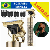 Maquina De Acabamento Cabelo E Barba Profissional Usb 2un.