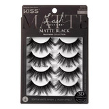 Kiss Kit Pestaña Postiza Mate Lash Couture 3d