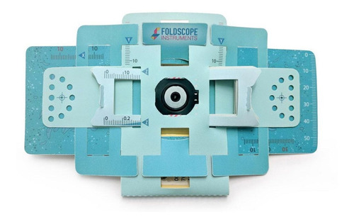 Foldscope  Origami  Microscopio De Bolsillo 140x 2 Micras
