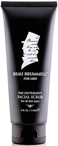 Mens Exfoliante Facial Con Cáscara De Nuez Orgánica Buffer |