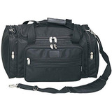 El Pasajero (carry-on) Gym Sport Travel Duffel Bag- Negro