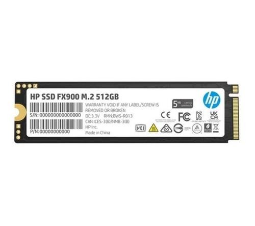 Ssd Interno Hp Fx900 M.2 512gb Nvme Pci-e 4.0 57s52aa