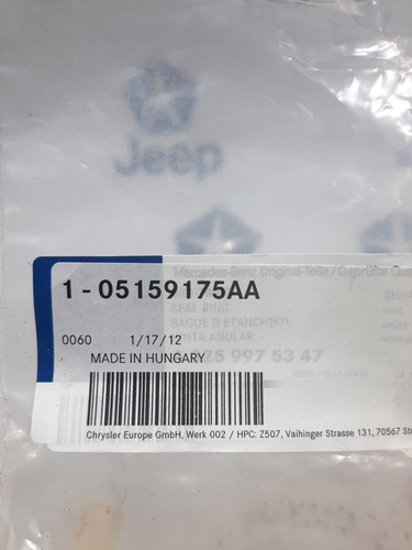 Reten Caja Jeep Wrangler Cherokee Liberty Mopar Original  Foto 5