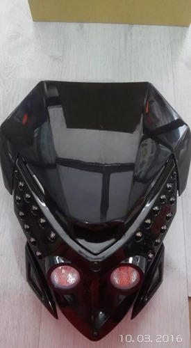 Faros Para Moto Stunt Acrobacias Motocross Naked Street Pulsar Italika Yamaha Suzuki Kawasaki Honda