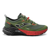 Tenis Joma Trail Running Rase 2323 Hombre Caqui