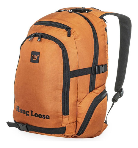 Mochila Jagger Hang Loose Team Negro Gris