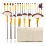 Brochas De Maquillaje Kit 24 Pcs Para Maquillaje Profesional