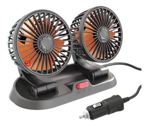 Ventilador De Doble Cabezal Universal Para Camión Grande, 1