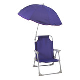 Beach Umbrella Chair, Purple