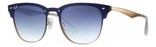 Lentes De Sol Rb Club Blaze Rb3576n Dorado Azul Degradado