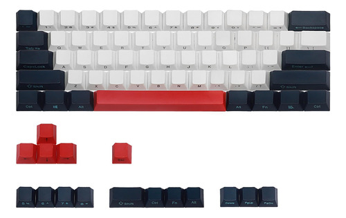 Hzyz Pbt Keycaps 60% Keyset Side Impreso 61 68 Keycap Set Mx