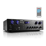 Donner Receptor Amplificador De Audio Estéreo Bluetooth 5.0,