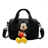 Bolso Para Mujer Niña Bolsa De Mickey Hombro Portátil 2en1